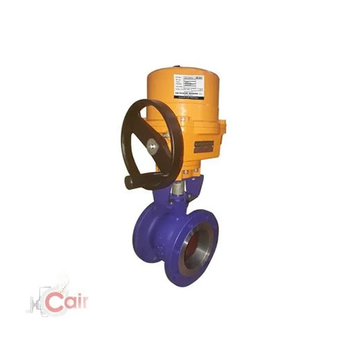 MOTORIZED V NOTCH DESIGN BALL VALVE WITH ELECTRICAL ACTUATOR