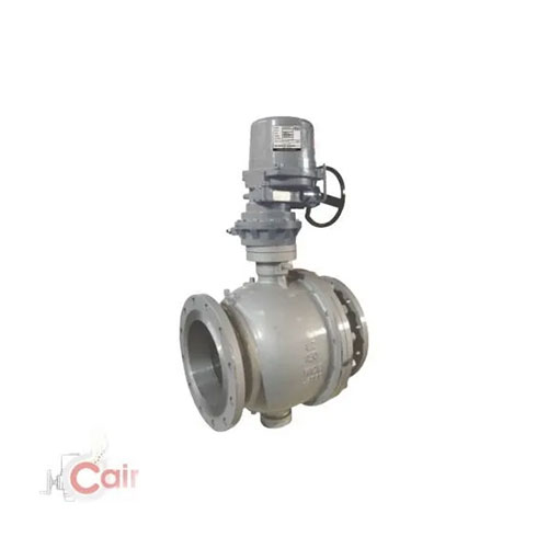 Motorized Trunnion Mounted Big Size Ball Valve With Electrical Actuator